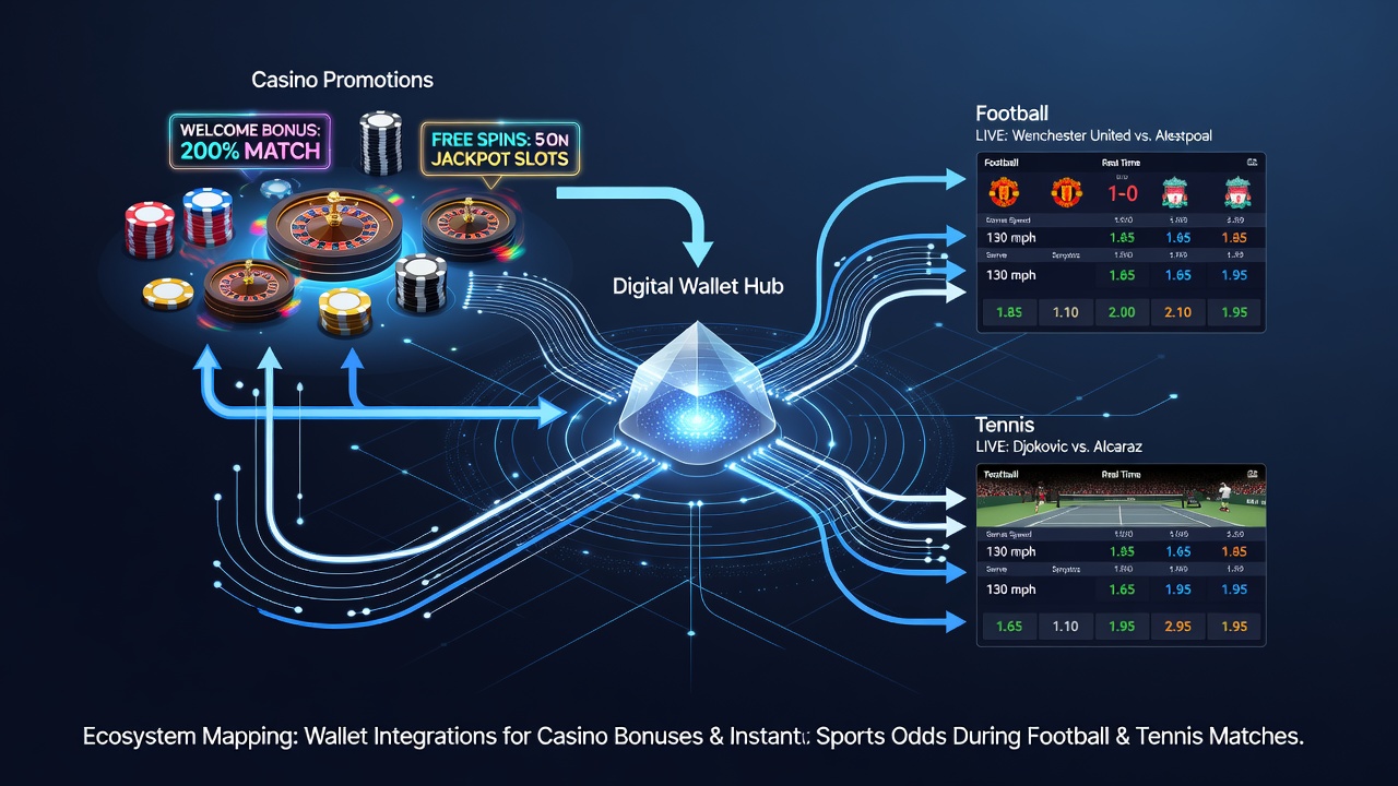 Live-Integration von Casino-Promotions und Sportquoten über mobile Wallets