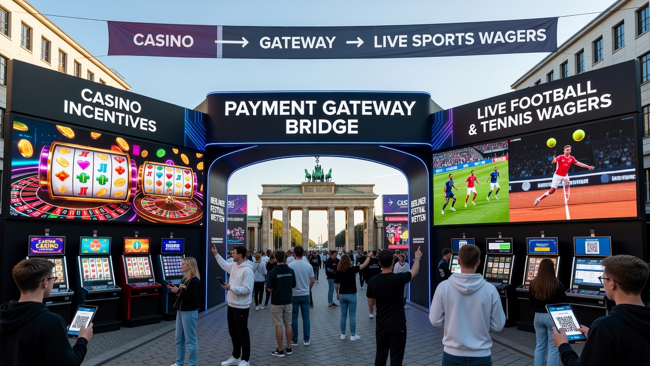 Mobile Transaktionen bei Berliner Sportevents und Festivals