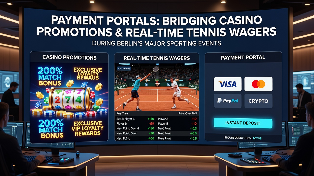 Mobile Transaktionen bei Tenniswetten in Berlin
