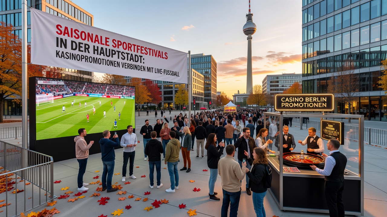 Live-Wetten auf Tennis und Fußball mit mobilen Lösungen während Berliner Sportfestivals und Casino-Integration